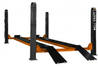 Подъемник четырехстоечный 4.5т Well Kraft 4145E под развал схождение (Германия-Китай) Для СТО: Автоподъемник: (Акции, Доставка)!