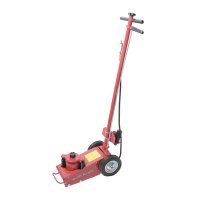 Домкрат подкатной пневмогидравлический 22т Well Kraft HW AFJ22