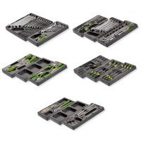 Комбінований набір інструментів у пластикових ложементах 199шт Fasano FG 102/AS199