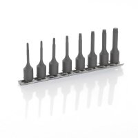 Набор бит Torx под трещетку 1/4" квадрат 8шт Fasano FG 148/TXS8