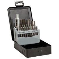 Набор метчиков M3-M12 с воротком Fasano FG 71/S22