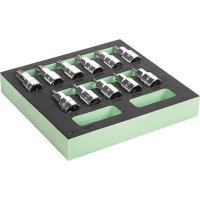 Набор головок c битами Torx 1/2" квадрат 15шт Fasano FG 100/80B