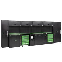 Рабочий стол металлический универсальный Fasano FG 118/CO20V 5600x757x2000