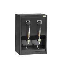 Шафа металева для розподілу масла з двома цифровими пістолетами FG 118M/69B