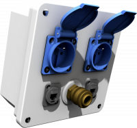 Блок подключения электричества и сжатого воздуха  EB3 2x230В AMI 092096-00-00 Для СТО: Автоподъемник: (Акции, Доставка)!