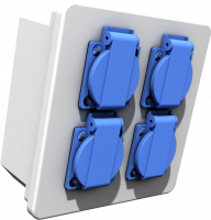 Блок подключения электричества EB1-4 4x230В AMI 092094-02-00 Для СТО: Автоподъемник: (Акции, Доставка)!