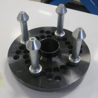 Универсальный фланец Ø98-140мм для колес на 4 отверстия Ravaglioli GAR141