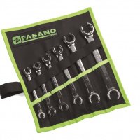 Набір розрізних метричних ключів 9шт Fasano FG 180/SP9