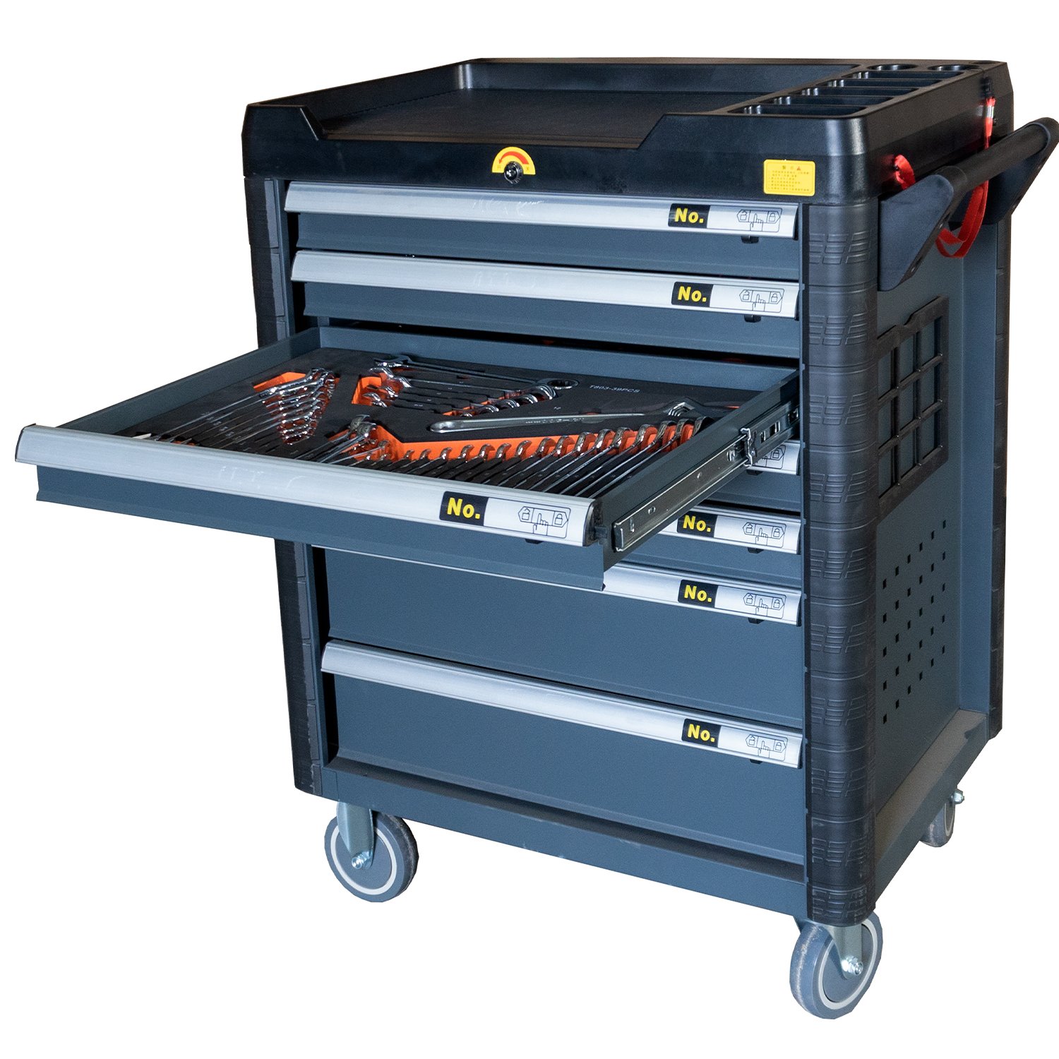 Візок інструментальний на 7 секцій Well Kraft LD-307T з