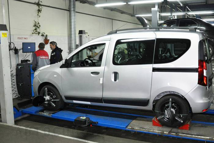 КийАвто - установлен 3D стенд развал-схождение Ravaglioli TD3000