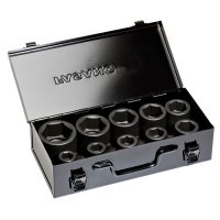 Набір подовжених ударних головок Hex 17-46мм 3/4" квадрат Fasano FG 629C/S10