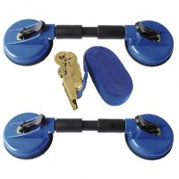 абор из 2 присосок + ремни для лобового стекла GYS 051966 