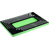 Набір торцевих T-подібних ключів із шарніром та довгим коміром Fasano FG 100/10