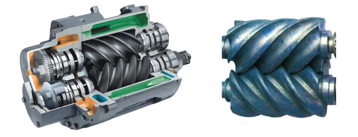 Гвинтовий компресор 