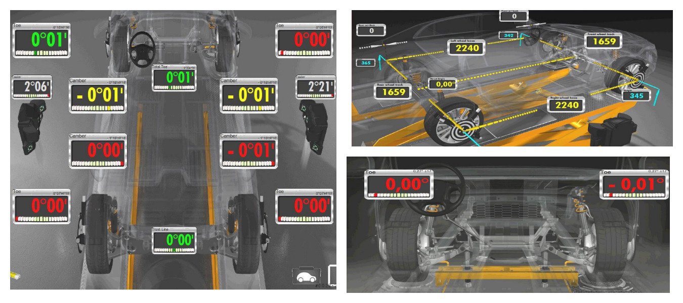 программное обеспечение Развал стенд Vamag ND