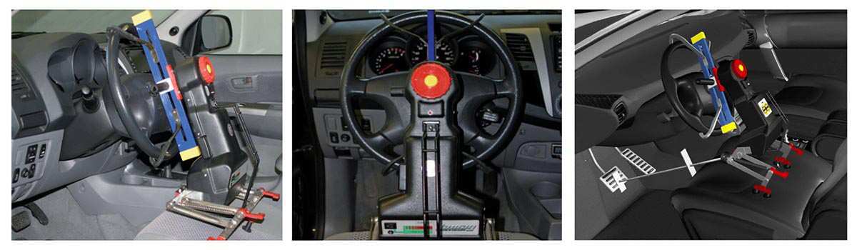 Робот вращающий рулевое колесо Vamag