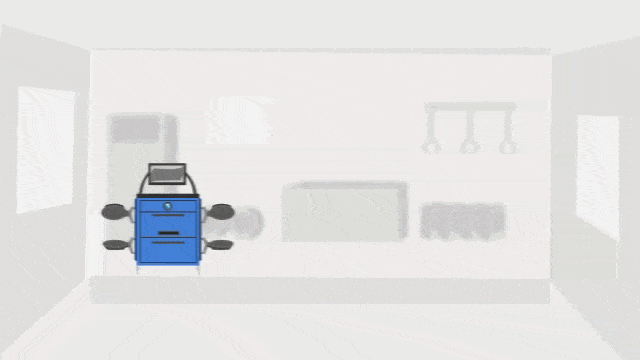 Оборудование не привязано к определенному месту в мастерской, может работать где угодно