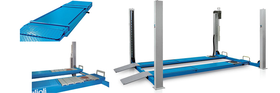 4-х стоечный подъемник Ravaglioli
