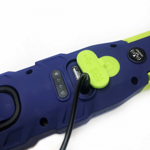 Профессиональный светодиодный фонарь 800lm Well Kraft ZF6799-A с PowerBank и тремя магнитами