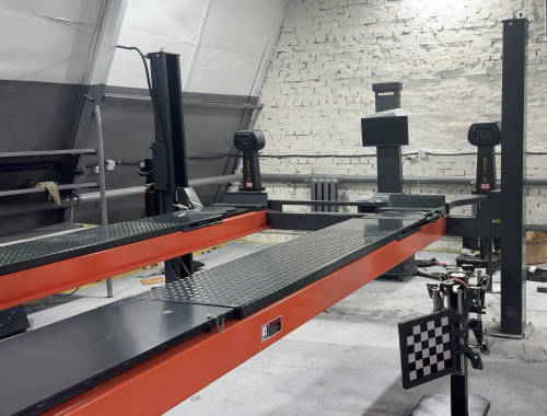 Стенд развал схождения Well Kraft Genie 3D