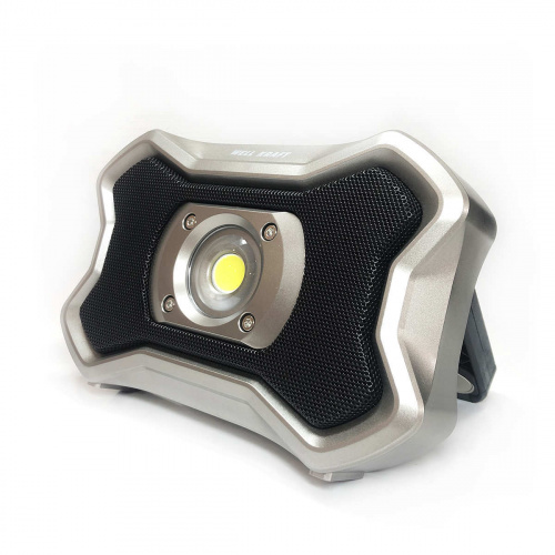 Прожектор светодиодный 2000lm Well Kraft ZF6915 с Bluetooth колонкой и функцией PowerBank