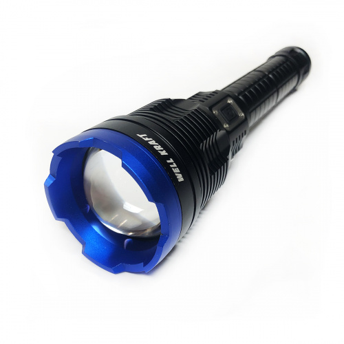 Надпотужний світлодіодний ліхтар 8000lm Well Kraft ZF7737 з фокусуванням променя