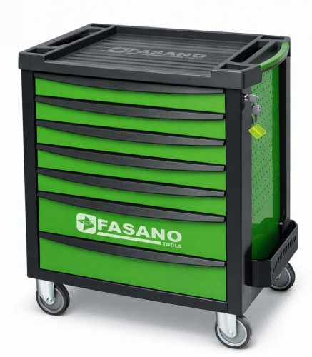 Візок інструментальний з набором інструменту 230шт Fasano FG 100V/AS230