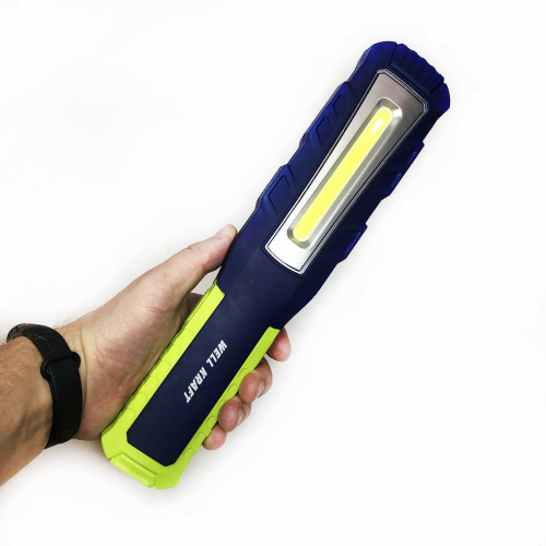 Профессиональный светодиодный фонарь 800lm Well Kraft ZF6799-A с PowerBank и тремя магнитами