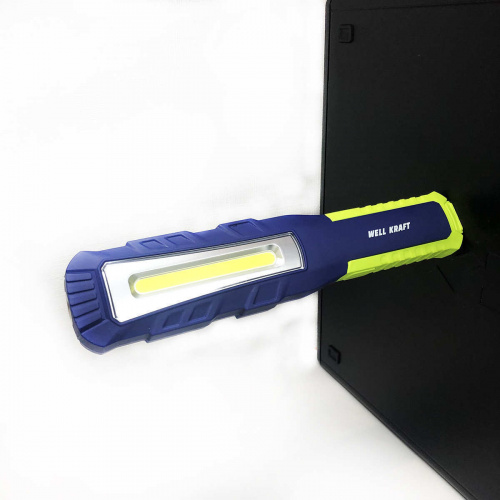 Профессиональный светодиодный фонарь 800lm Well Kraft ZF6799-A с PowerBank и тремя магнитами