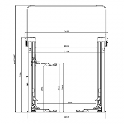 Подъемник двухстоечный 3.2т Autop Stenhoj Maestro 32M (Германия) Для СТО: Автоподъемник: (Акции, Доставка)!