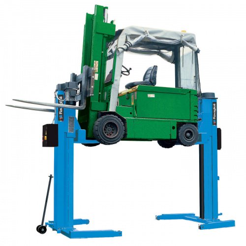 Мобильные подкатные колонны 5.5т для вилочных погружчиков Ravaglioli 232NF (Италия) Для СТО: Автоподъемник: (Акции, Доставка)!