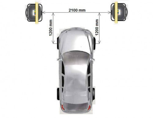 Переносные стойки для быстрой диагностики Ravaglioli Quick Control STDA3D/QC
