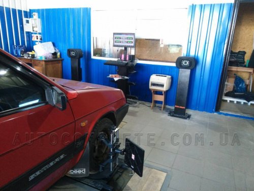 Стенд развал схождения Well Kraft Fox 3D