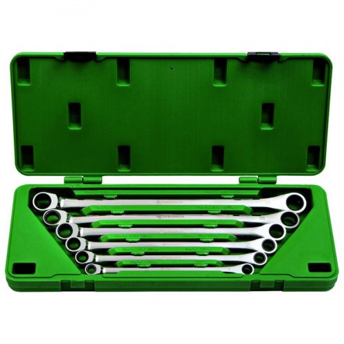 Набір подовжених накидних ключів з тріскачкою Fasano FG 622A/S