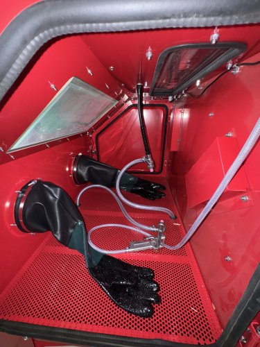 Пескоструйная камера Well Kraft SB-350L