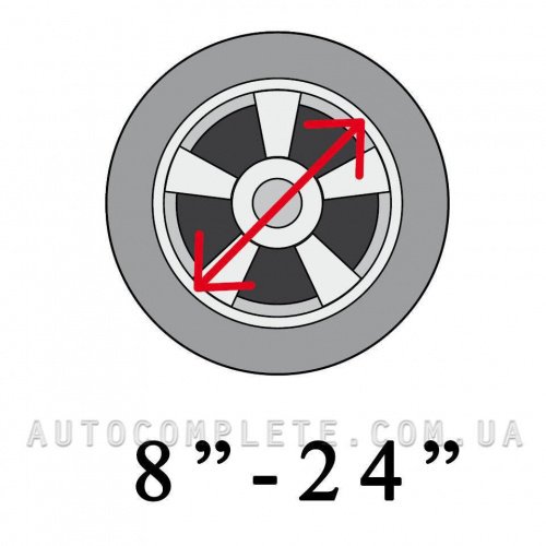 Триточкові захоплення з механізмом фіксації за шину Ravaglioli STDA95E