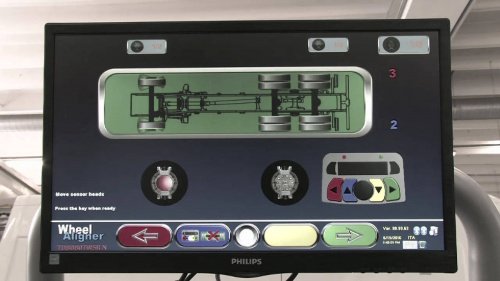Вантажний стенд розвал сходження Ravaglioli TD8060TWSR