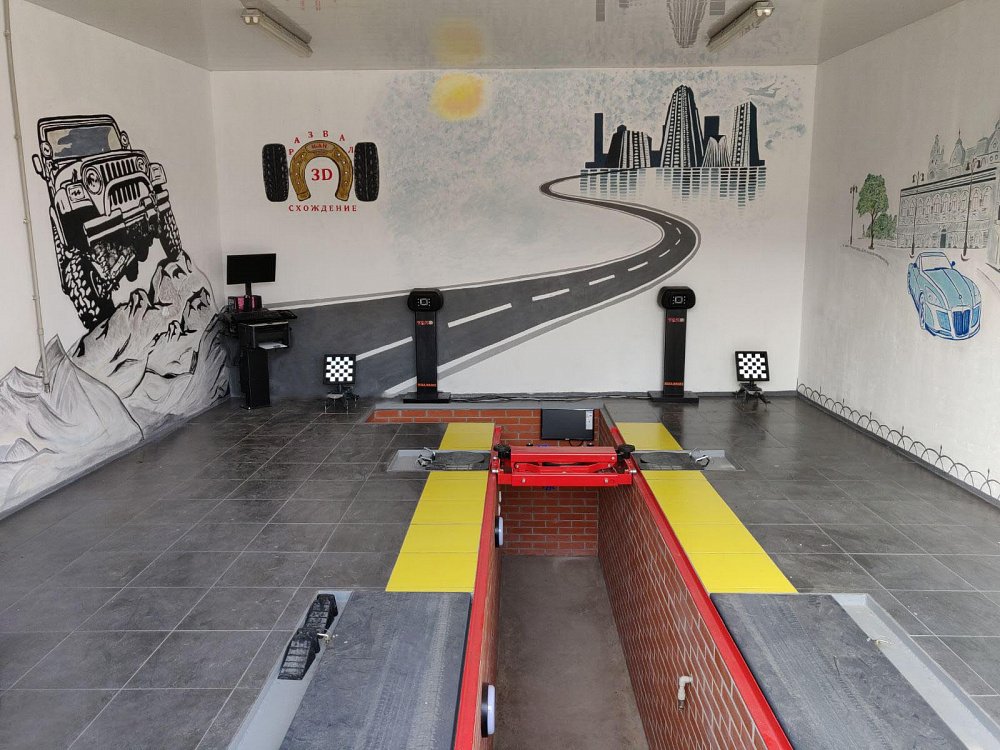 3D  развал схождение Well Kraft Fox  -  Харьков