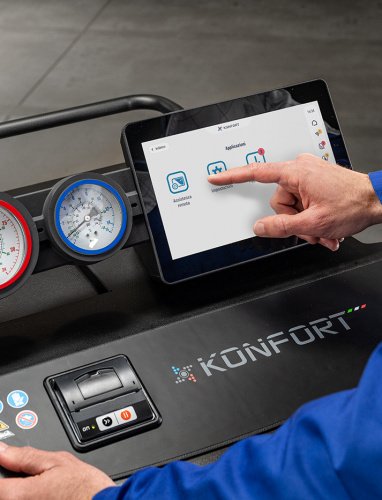 Автоматическая станция для заправки автокондиционеров TEXA KONFORT 780 TOUCH