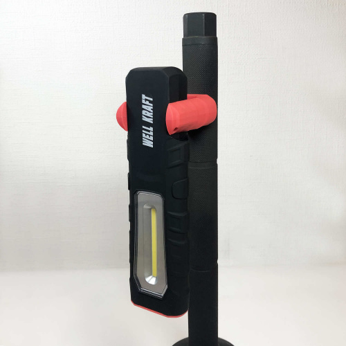 Ліхтар світлодіодний 420lm Well Kraft ZF6814 з двома лампами та магнітом