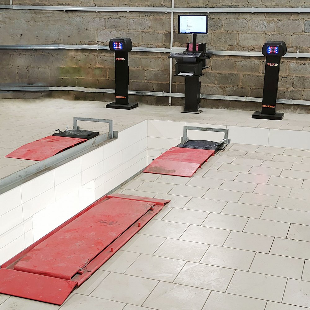 Стенд развал схождения Well Kraft Fox - Дружковка (Донецкая область)