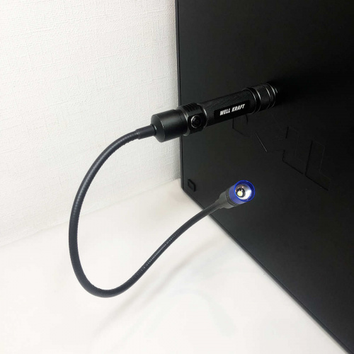 Гнучкий світлодіодний ліхтар 250lm Well Kraft ZF7647-A з фокусуванням променя