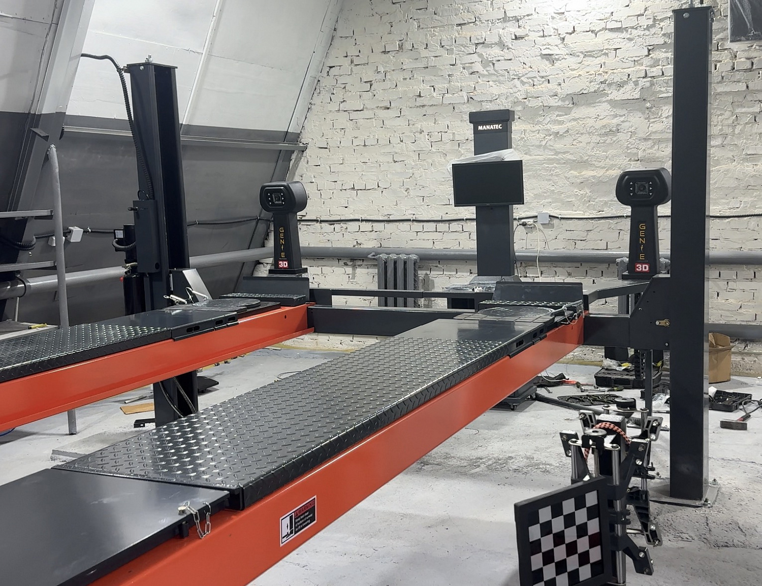 Стенд развал схождения Well Kraft Genie 3D