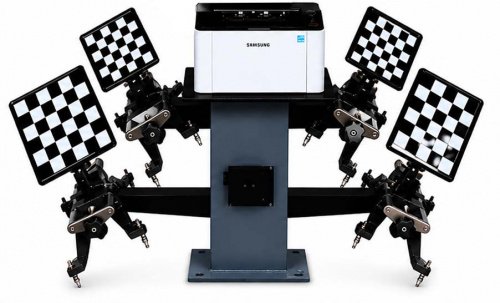 Стенд развал схождения Well Kraft Fox 3D PTX