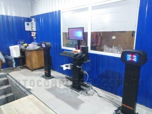 Стенд развал схождения Well Kraft Fox 3D