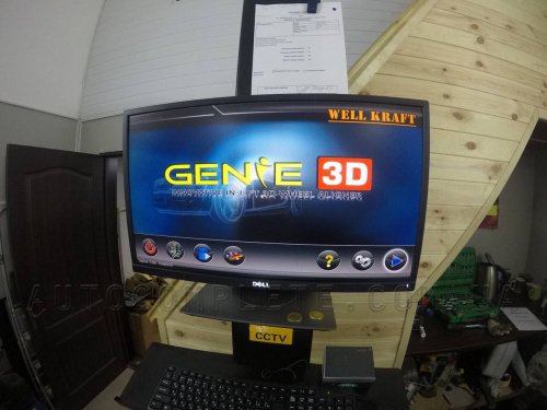 Стенд развал схождения Well Kraft Genie 3D