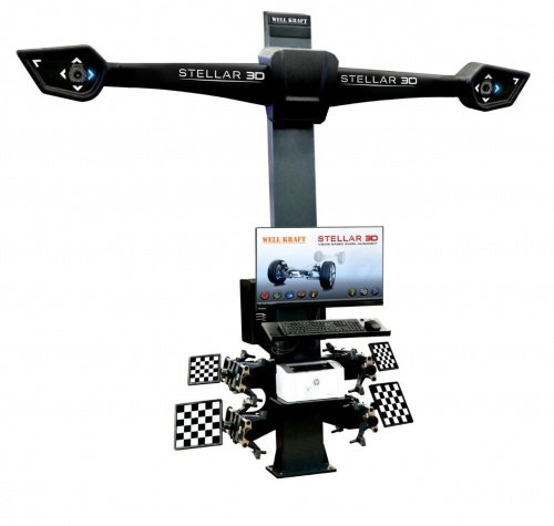Стенд развал схождения Well Kraft Stellar 3D VHS