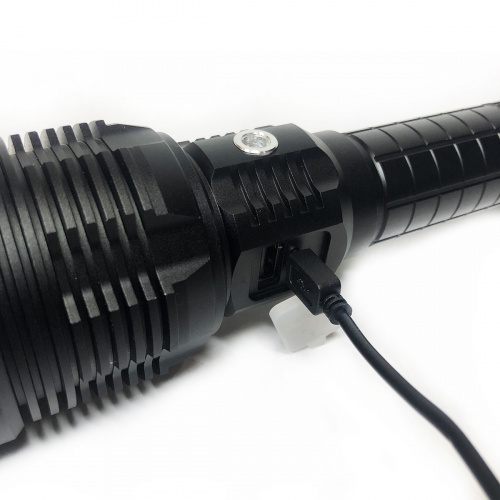 Надпотужний світлодіодний ліхтар 8000lm Well Kraft ZF7737 з фокусуванням променя