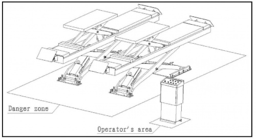 Підйомник ножичний 3.5т Well Kraft 6735 (Німеччина-Китай) Для СТО: Автопідйомник: (Акції, Доставка)!