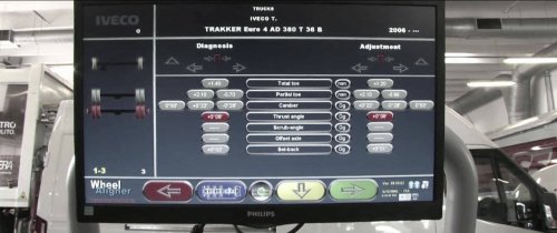 Вантажний стенд розвал сходження Ravaglioli TD8060TWSR